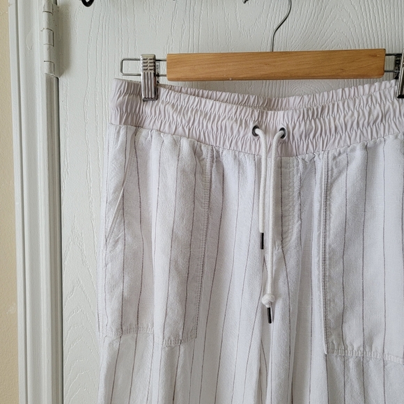 Athleta Stripe Bali Linen Crop - Picture 7 of 10